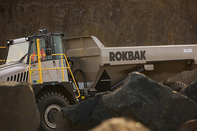 Rokbak revealed: the new name for Terex Trucks